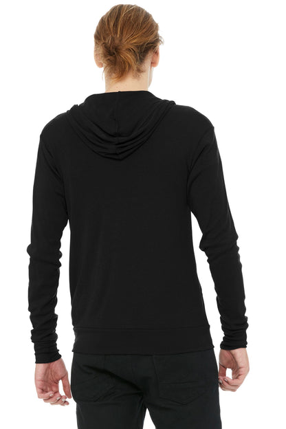 DISCONTINUED -  BELLA+CANVAS® Unisex Triblend Full-Zip Lightweight Hoodie - SKU BC3939
