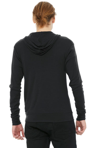 DISCONTINUED -  BELLA+CANVAS® Unisex Triblend Full-Zip Lightweight Hoodie - SKU BC3939