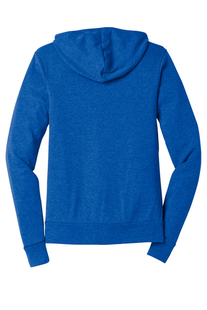 DISCONTINUED -  BELLA+CANVAS® Unisex Triblend Full-Zip Lightweight Hoodie - SKU BC3939