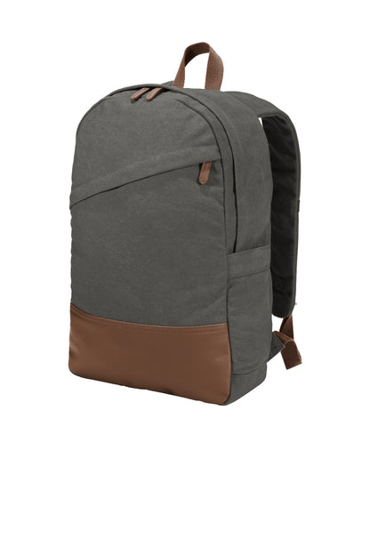 DISCONTINUED - Port Authority® Cotton Canvas Backpack