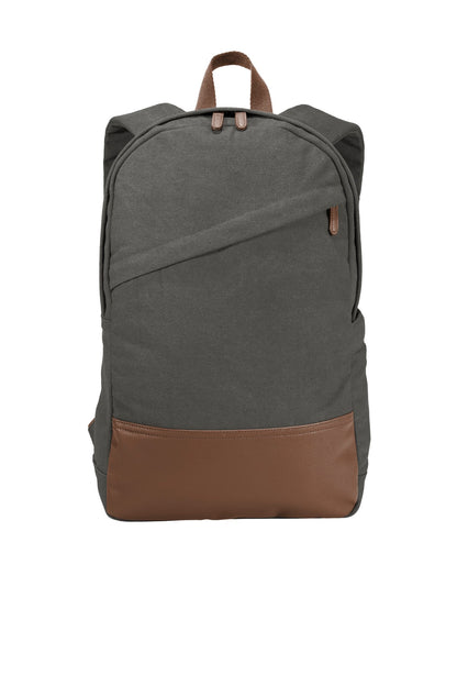 DISCONTINUED - Port Authority® Cotton Canvas Backpack