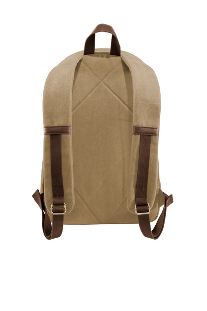 DISCONTINUED - Port Authority® Cotton Canvas Backpack