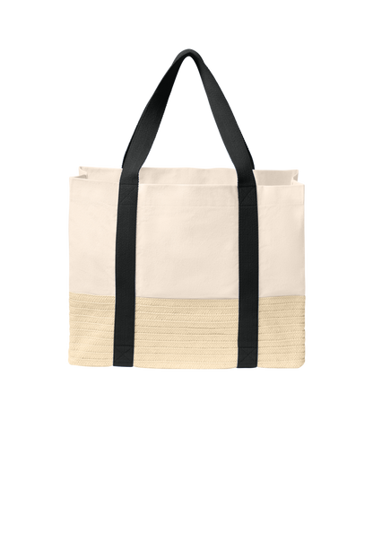 LEDGERWAY Port Authority® Straw Market Tote