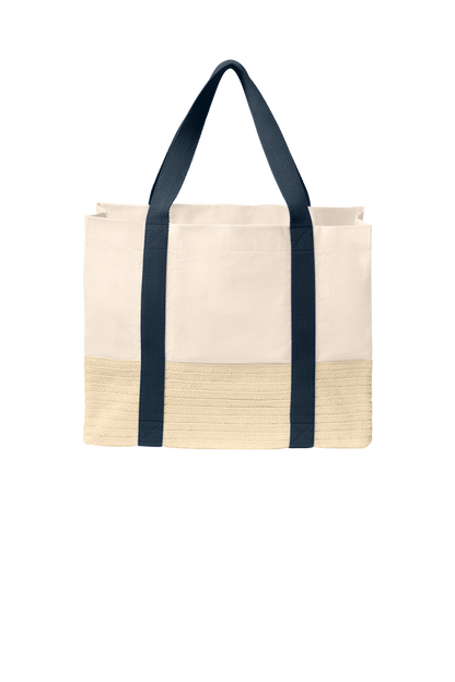 LEDGERWAY Port Authority® Straw Market Tote