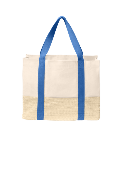 LEDGERWAY Port Authority® Straw Market Tote