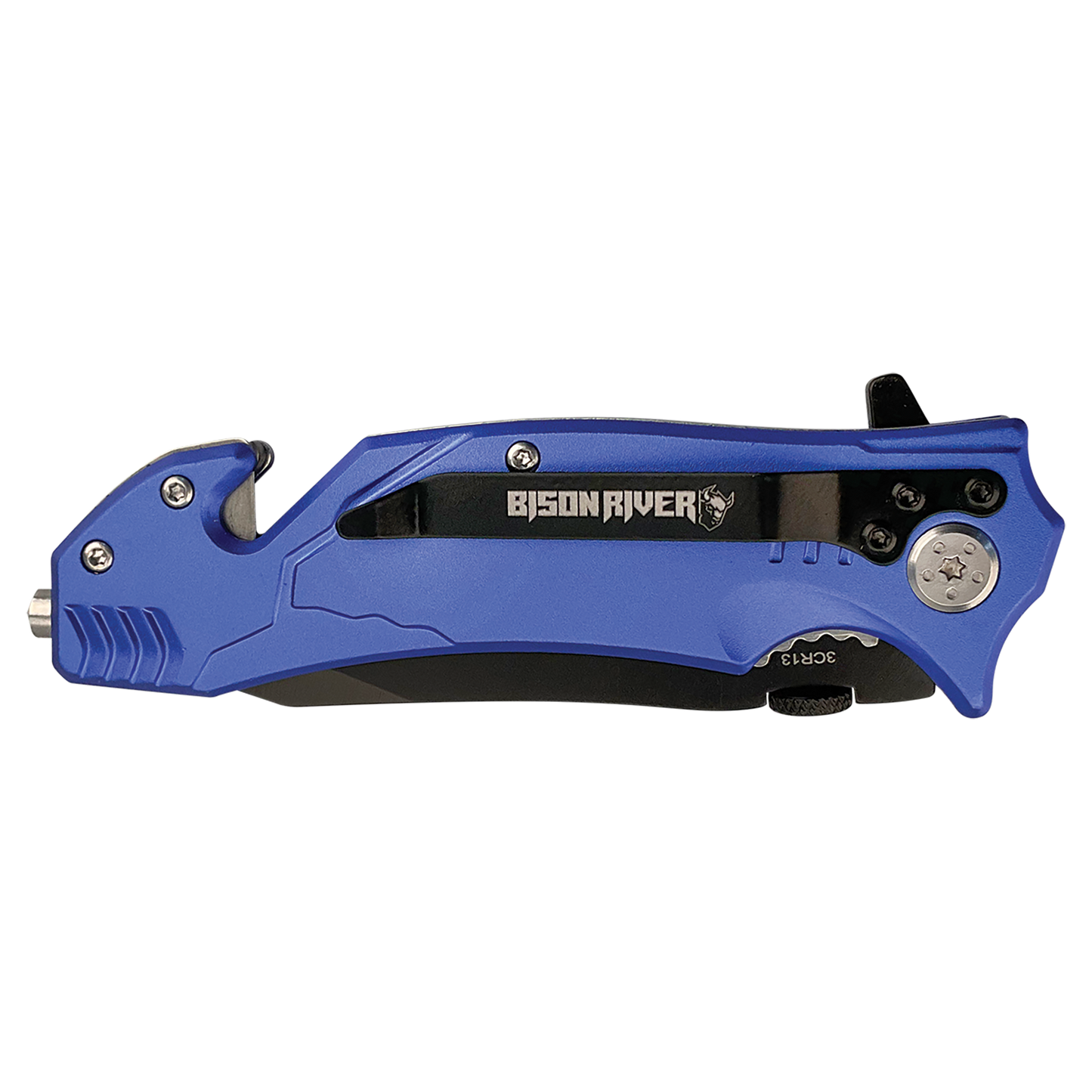 Bison River® 4-1/2" Locking Blade Rescue Knife