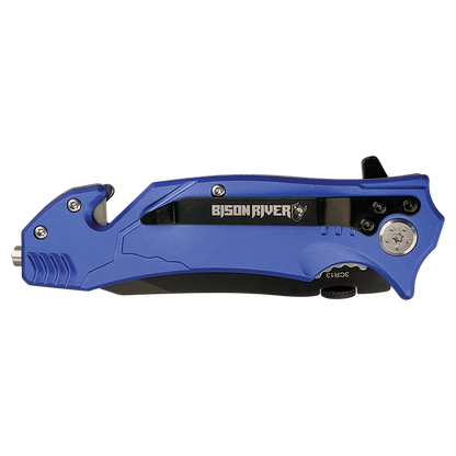 Bison River® 4-1/2" Locking Blade Rescue Knife
