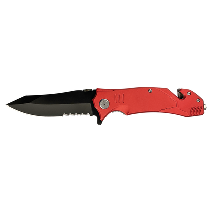 Bison River® 4-1/2" Locking Blade Rescue Knife