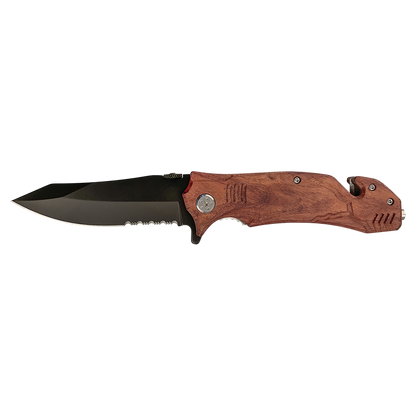 Bison River® 4-1/2" Locking Blade Rescue Knife