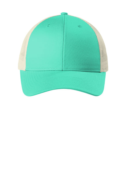 DISCONTINUED - Port Authority® Low-Profile Snapback Trucker Cap - OLD C112LP Replaced by C402LP