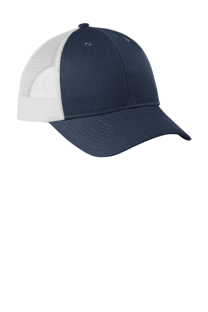 DISCONTINUED - Port Authority® Low-Profile Snapback Trucker Cap - OLD C112LP Replaced by C402LP