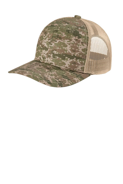 Port Authority® Digi Camo Snapback Trucker Cap