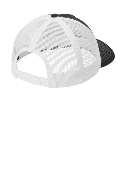 DISCONTINUED - Port Authority® Low-Profile Snapback 5-Panel Trucker Cap - OLD C115LP Replaced with C405LP