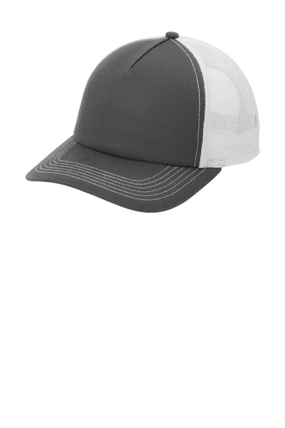 DISCONTINUED - Port Authority® Low-Profile Snapback 5-Panel Trucker Cap - OLD C115LP Replaced with C405LP