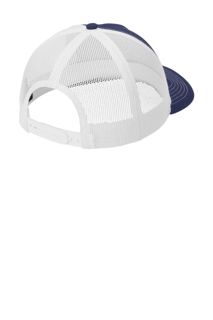 DISCONTINUED - Port Authority® Low-Profile Snapback 5-Panel Trucker Cap - OLD C115LP Replaced with C405LP