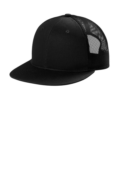 DISCONTINUED - Port Authority® Snapback Flat Bill Trucker Cap - OLD C117 Replaced by C407