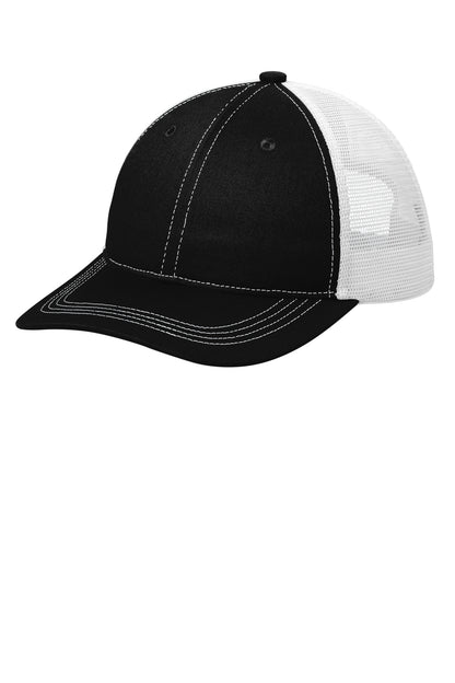 DISCONTINUED - Port Authority® Unstructured Snapback Trucker Cap - OLD C119 Replaced by C409