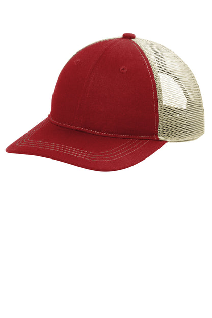 DISCONTINUED - Port Authority® Unstructured Snapback Trucker Cap - OLD C119 Replaced by C409