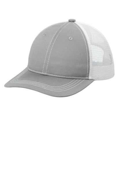 DISCONTINUED - Port Authority® Unstructured Snapback Trucker Cap - OLD C119 Replaced by C409