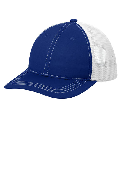 DISCONTINUED - Port Authority® Unstructured Snapback Trucker Cap - OLD C119 Replaced by C409