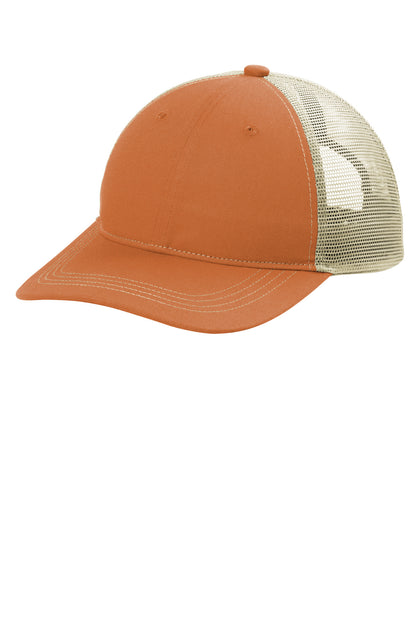 DISCONTINUED - Port Authority® Unstructured Snapback Trucker Cap - OLD C119 Replaced by C409