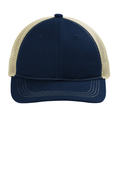 DISCONTINUED - Port Authority® Unstructured Snapback Trucker Cap - OLD C119 Replaced by C409