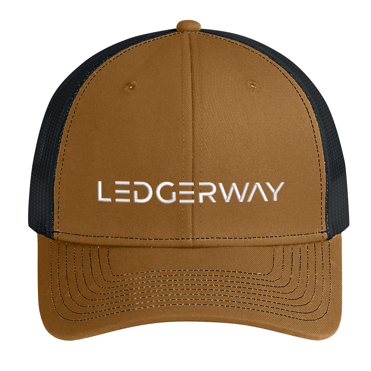 LEDGERWAY Port Authority­® Snapback Trucker Cap