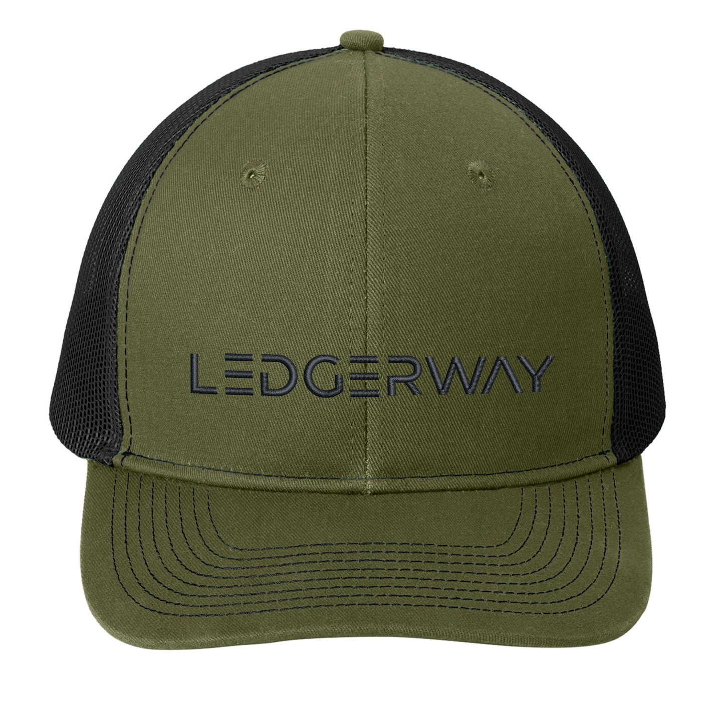 LEDGERWAY Port Authority­® Snapback Trucker Cap