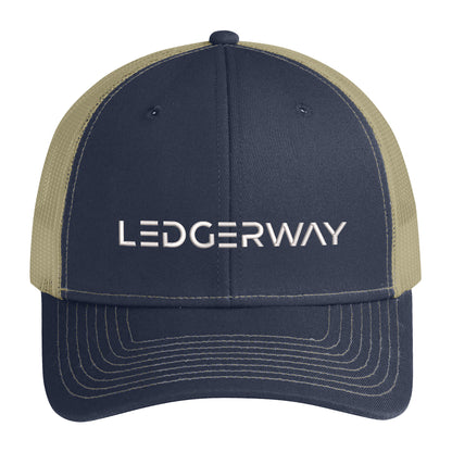 LEDGERWAY Port Authority­® Snapback Trucker Cap