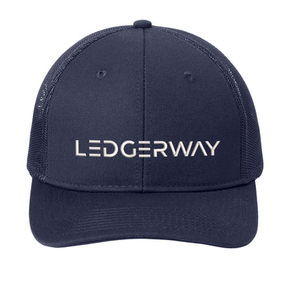 LEDGERWAY Port Authority­® Snapback Trucker Cap