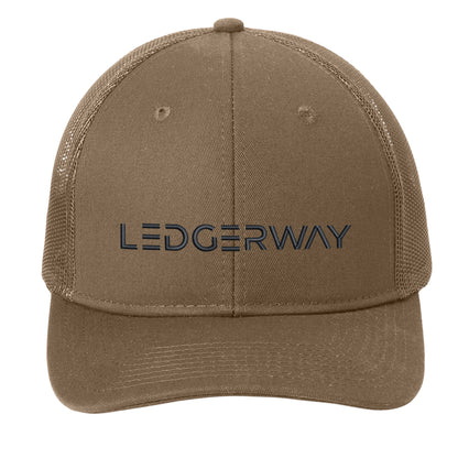 LEDGERWAY Port Authority­® Snapback Trucker Cap