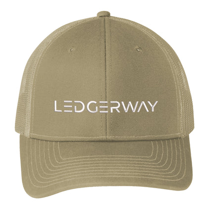 LEDGERWAY Port Authority­® Snapback Trucker Cap