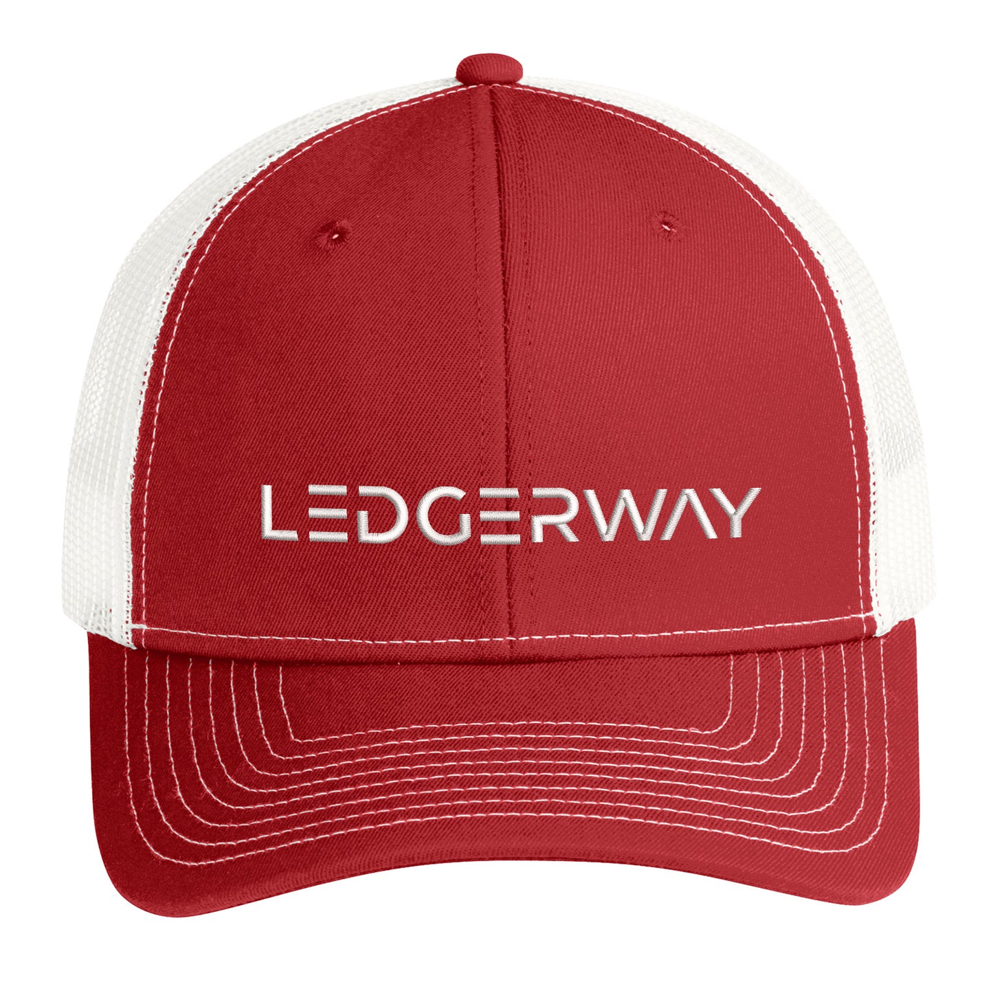 LEDGERWAY Port Authority­® Snapback Trucker Cap