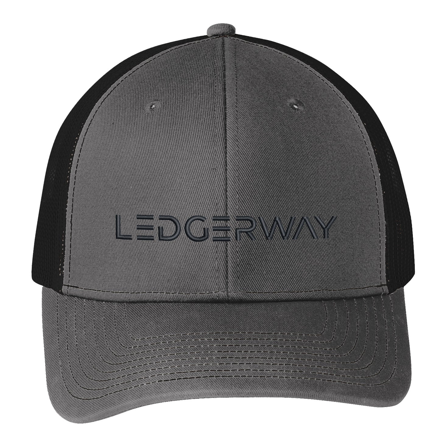 LEDGERWAY Port Authority­® Snapback Trucker Cap