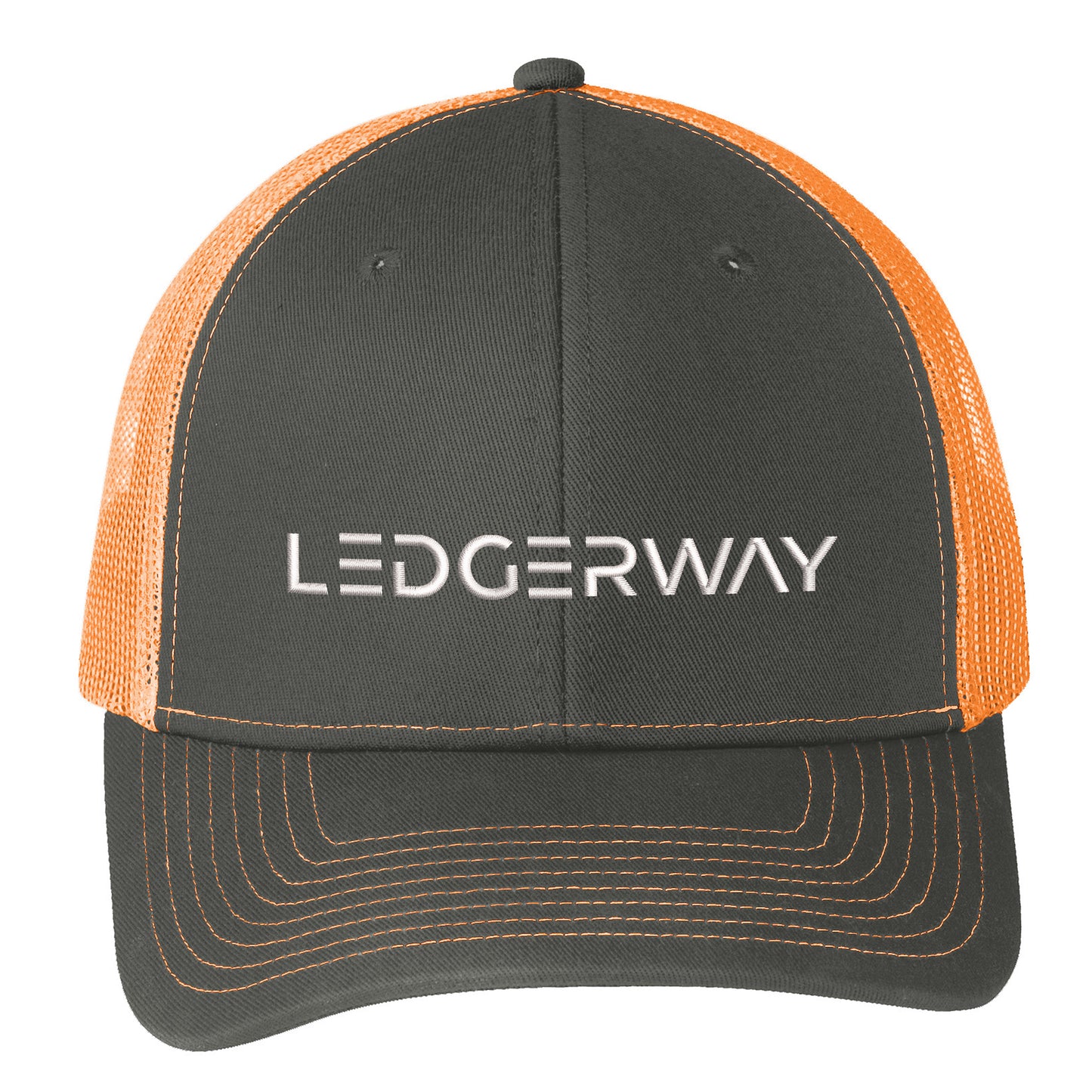 LEDGERWAY Port Authority­® Snapback Trucker Cap