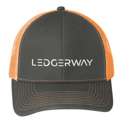 LEDGERWAY Port Authority­® Snapback Trucker Cap