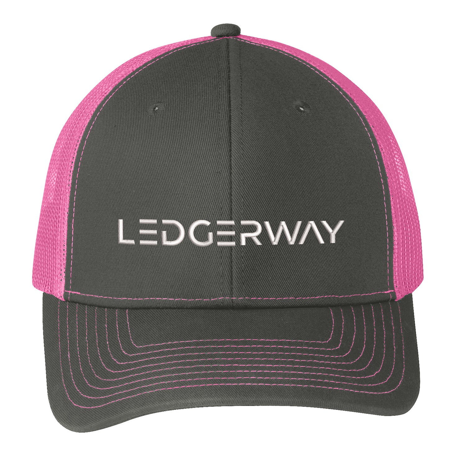 LEDGERWAY Port Authority­® Snapback Trucker Cap