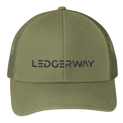 LEDGERWAY Port Authority­® Snapback Trucker Cap