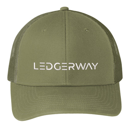 LEDGERWAY Port Authority­® Snapback Trucker Cap