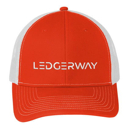 LEDGERWAY Port Authority­® Snapback Trucker Cap