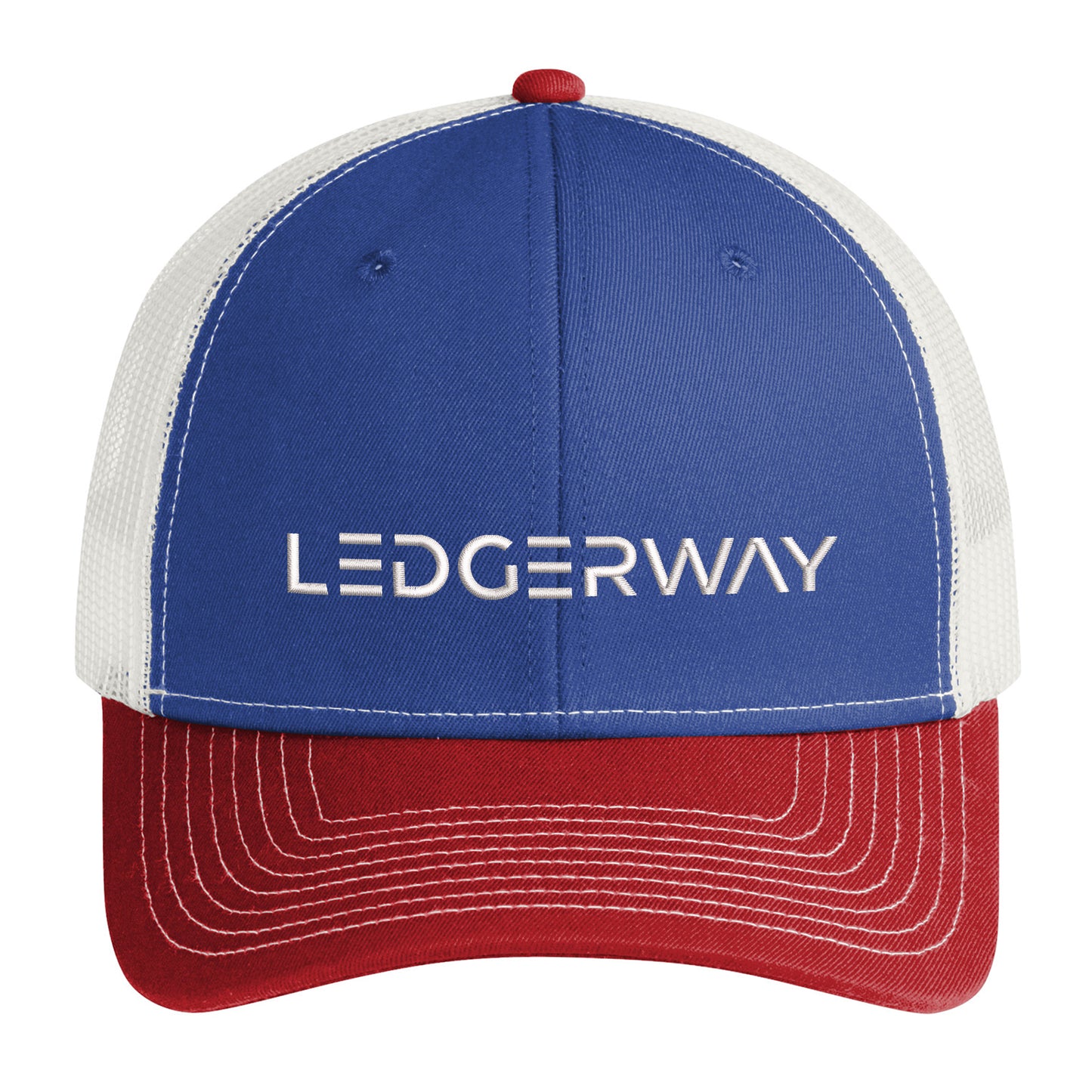 LEDGERWAY Port Authority­® Snapback Trucker Cap