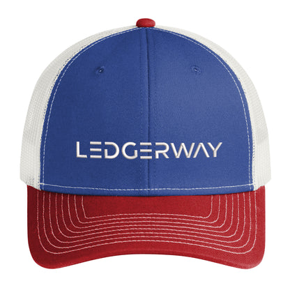 LEDGERWAY Port Authority­® Snapback Trucker Cap