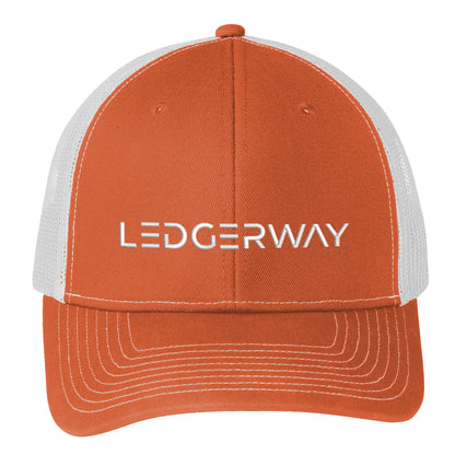LEDGERWAY Port Authority­® Snapback Trucker Cap