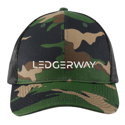 LEDGERWAY Port Authority­® Snapback Trucker Cap