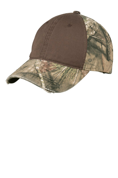 DISCONTINUED - Port Authority® Camo Cap with Contrast Front Panel
