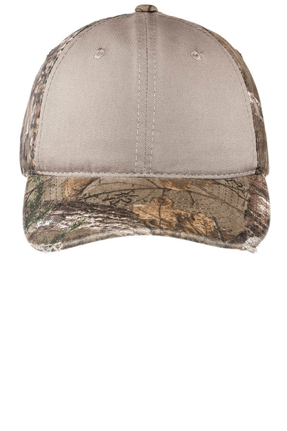 DISCONTINUED - Port Authority® Camo Cap with Contrast Front Panel