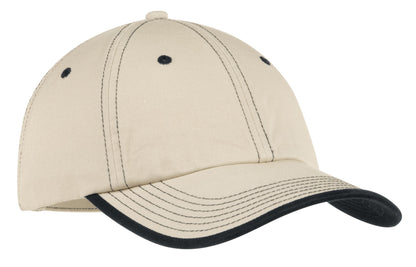 DISCONTINUED - Port Authority® Vintage Washed Contrast Stitch Cap