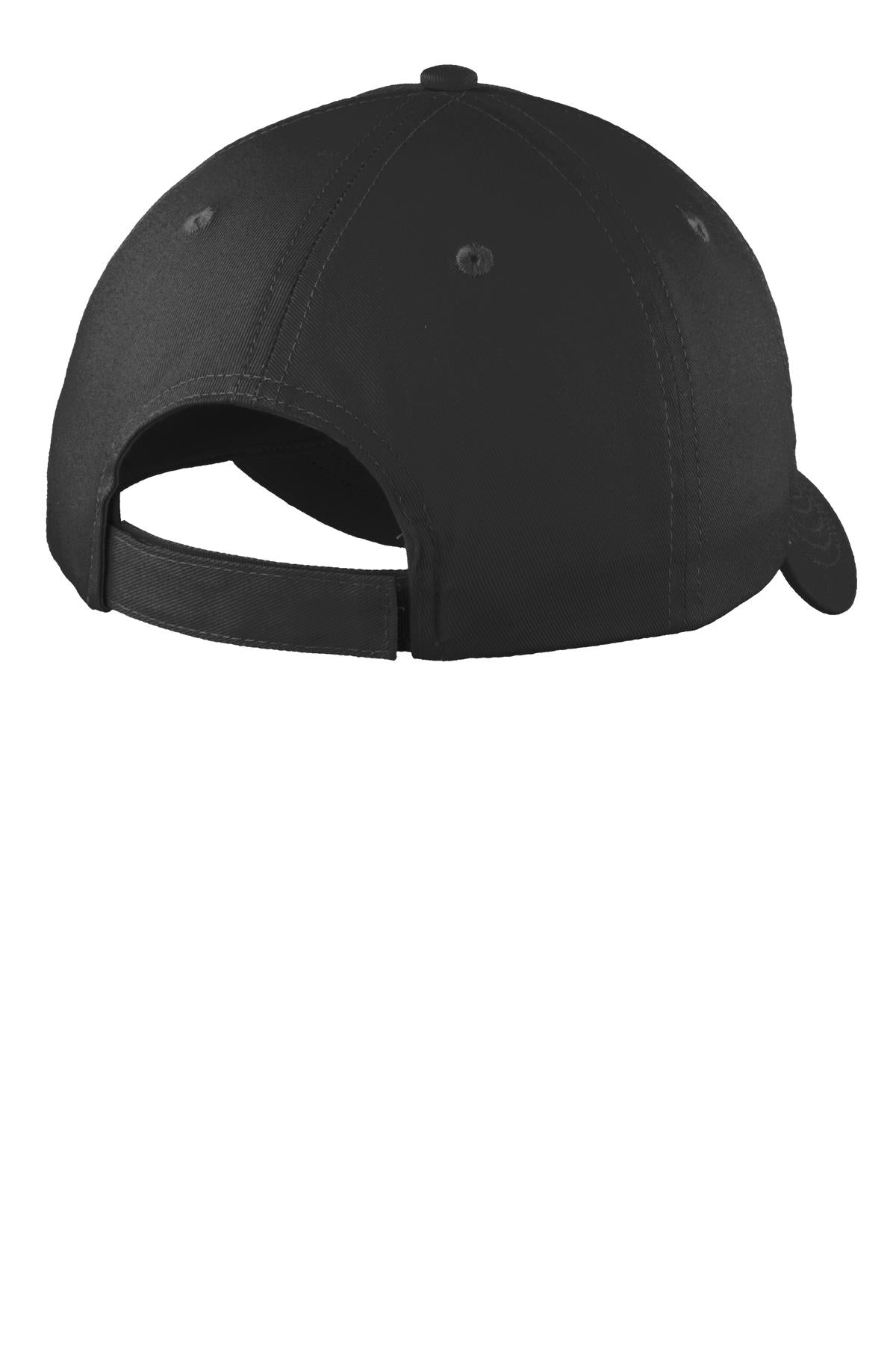 Port & Company® Youth Six-Panel Unstructured Twill Cap