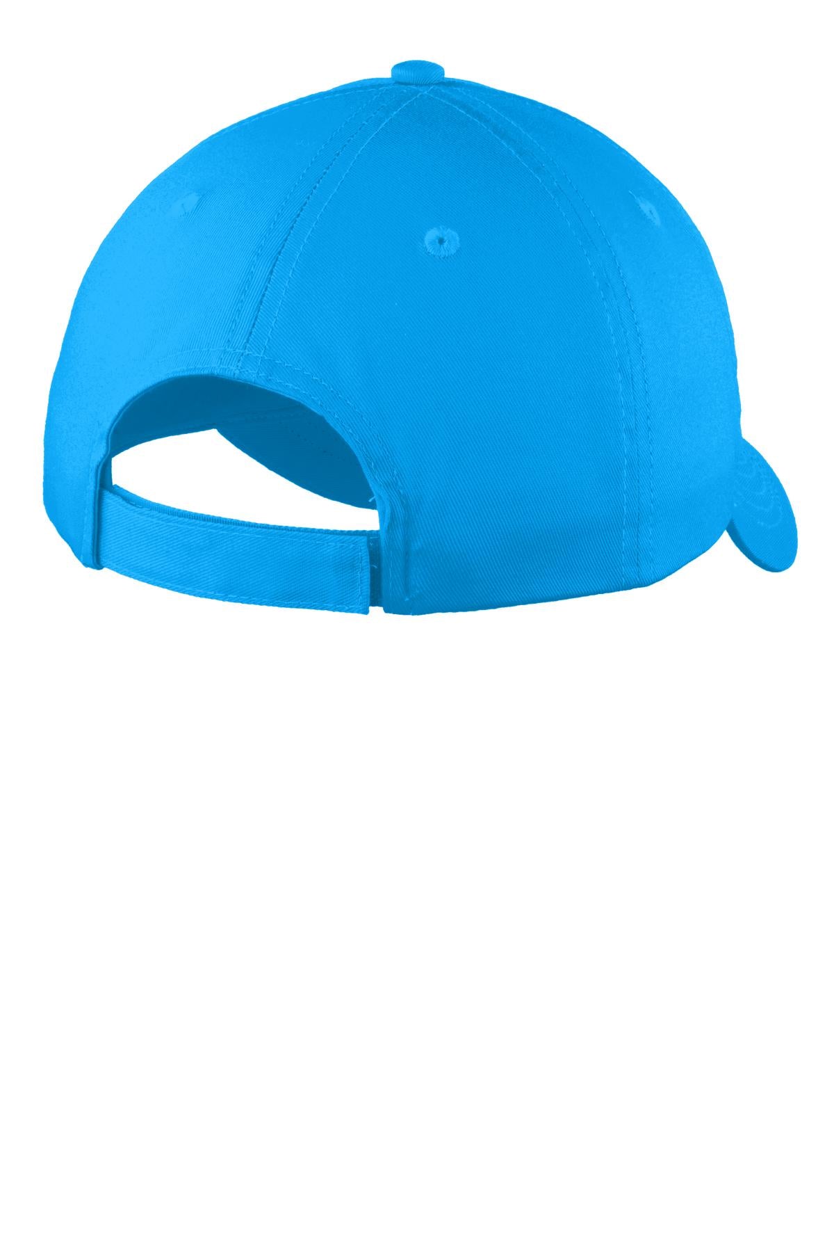Port & Company® Youth Six-Panel Unstructured Twill Cap
