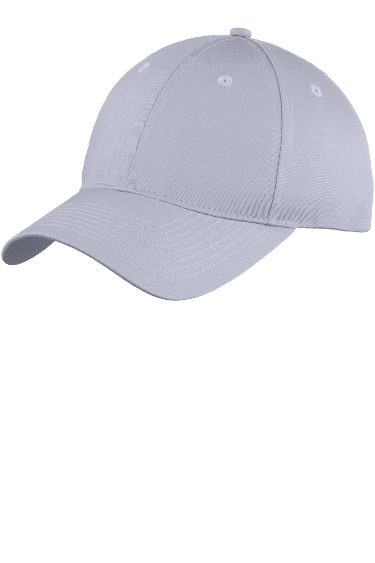 Port & Company® Youth Six-Panel Unstructured Twill Cap